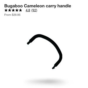 Bugaboo Cameleon belly bar/carry handle